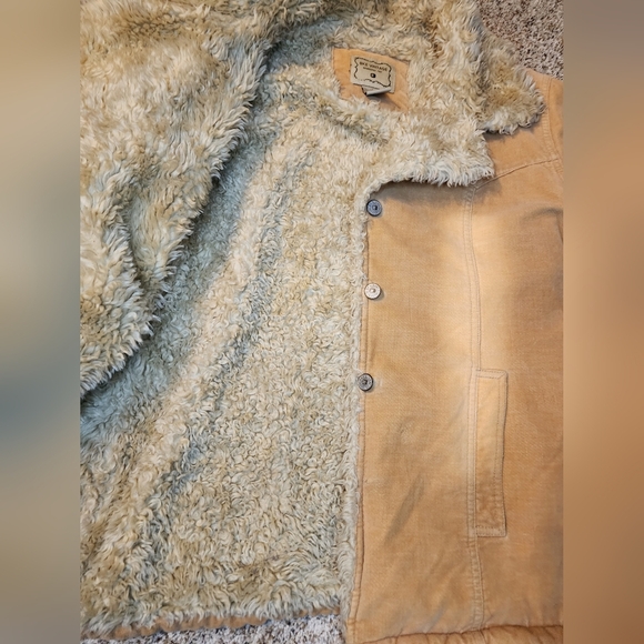 BKE vintage distressed look jacket woman’s faux fur - Picture 5 of 7